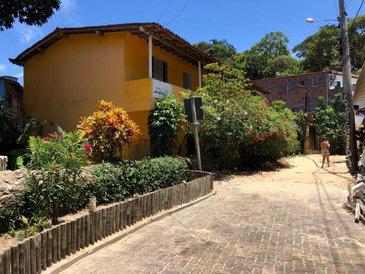 Pousada E Camping America Morro de São Paulo Zewnętrze zdjęcie